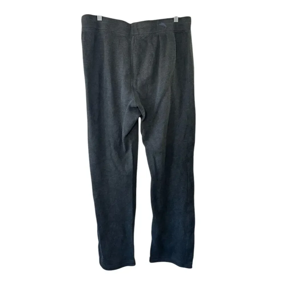 Tommy Bahama Gray Drawstring Medium-Weight Sweat Pants Men's Large Loungewear